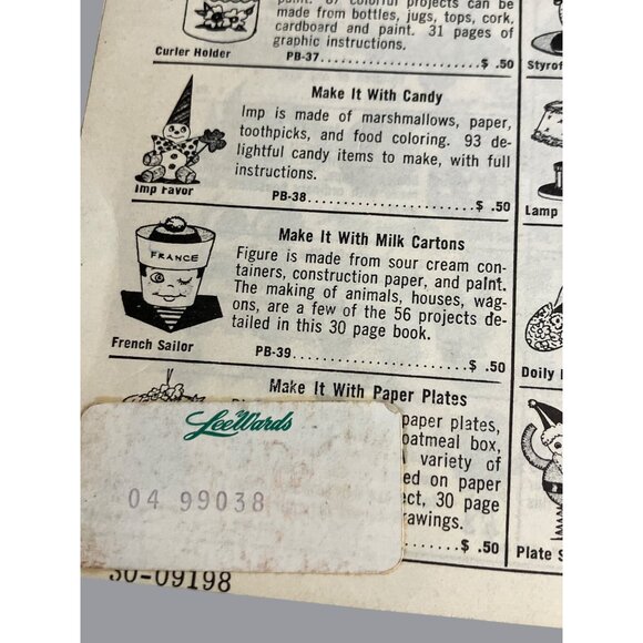 Vintage 1966 Christmas Styrofoam Projects Booklet - Picture 16 of 16